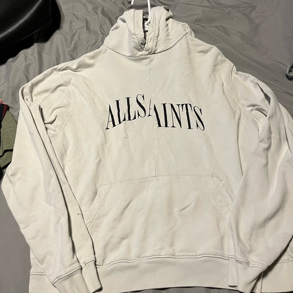 All Saints Other - White All Saints hoodie